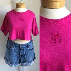 Vintage Limited Too Pink Crop Top XL